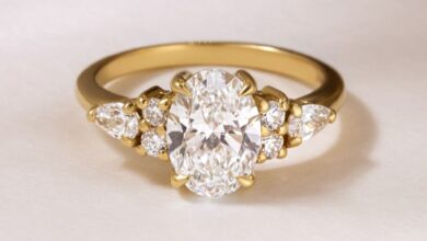 A Sparkly Surprise: The 1 Carat Oval Diamond Ring Gold Band